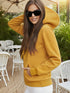 Damen Hoodie | Weicher Kapuzenpullover mit Kordelzug & Kängurutasche